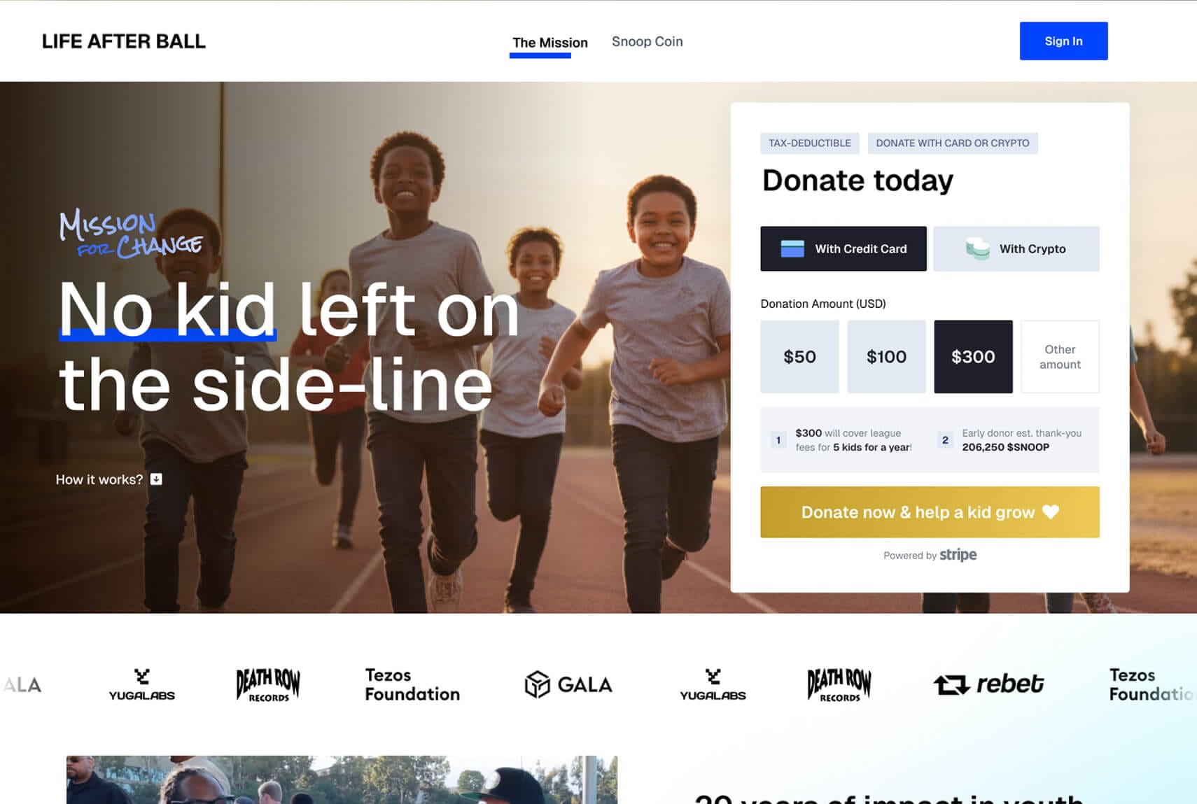 Snoop Dogg foundation