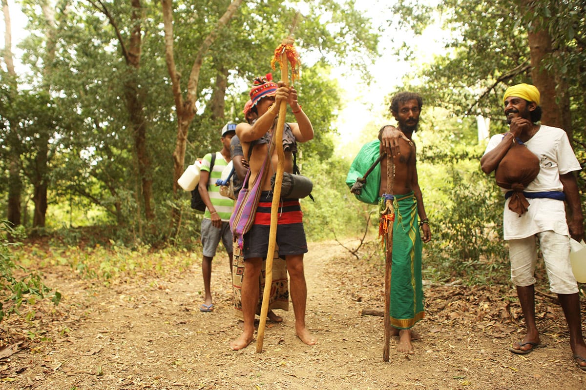 Walking ancient pilgrimage route